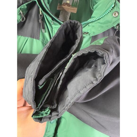 Eastern Mountain Sports Goose Down Snow Jacket Coat Heavyweight Green Men Medium - Picture 7 of 9